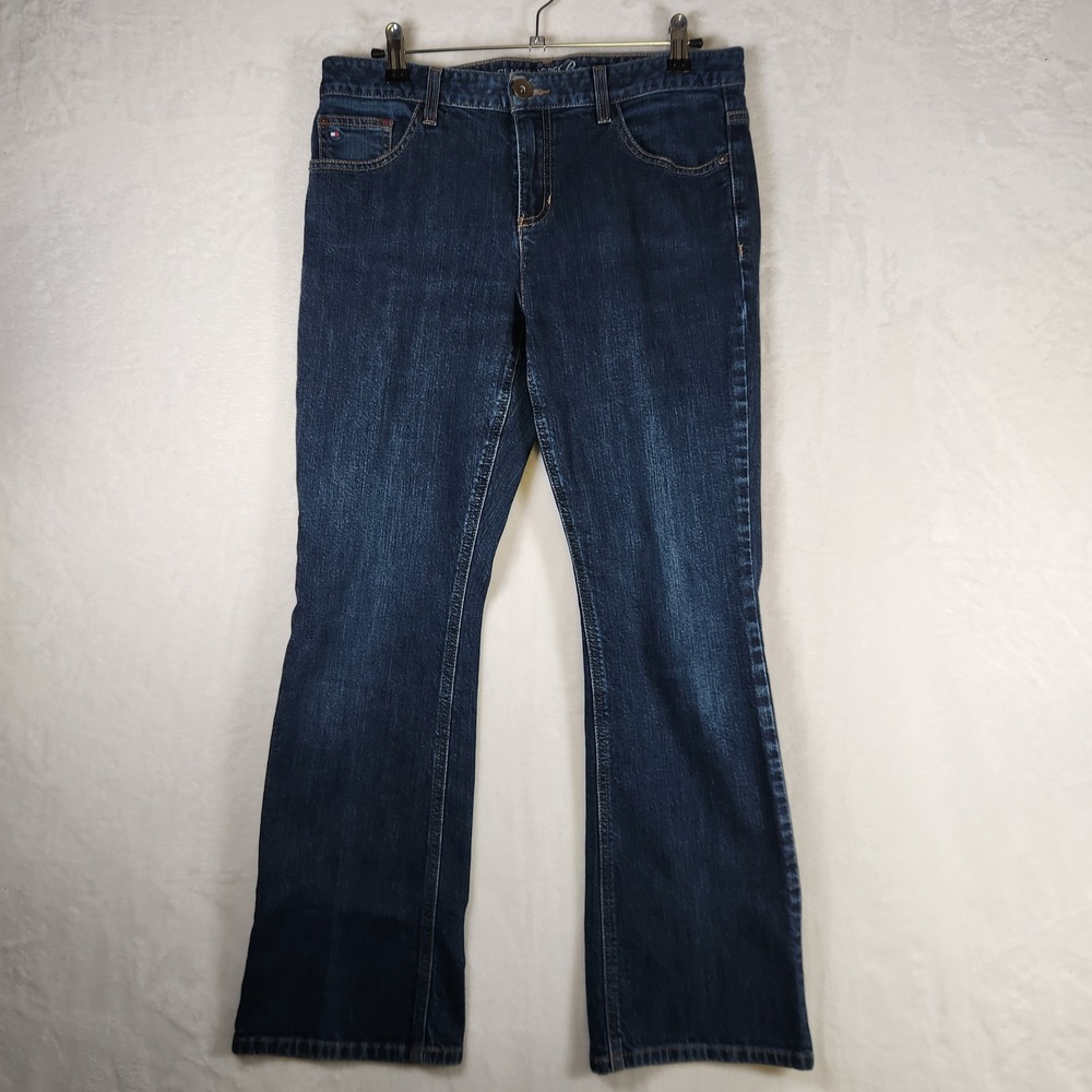 Tommy‎ Hilfiger Classic Hope Bootcut Jeans Women's Dark Wash Denim